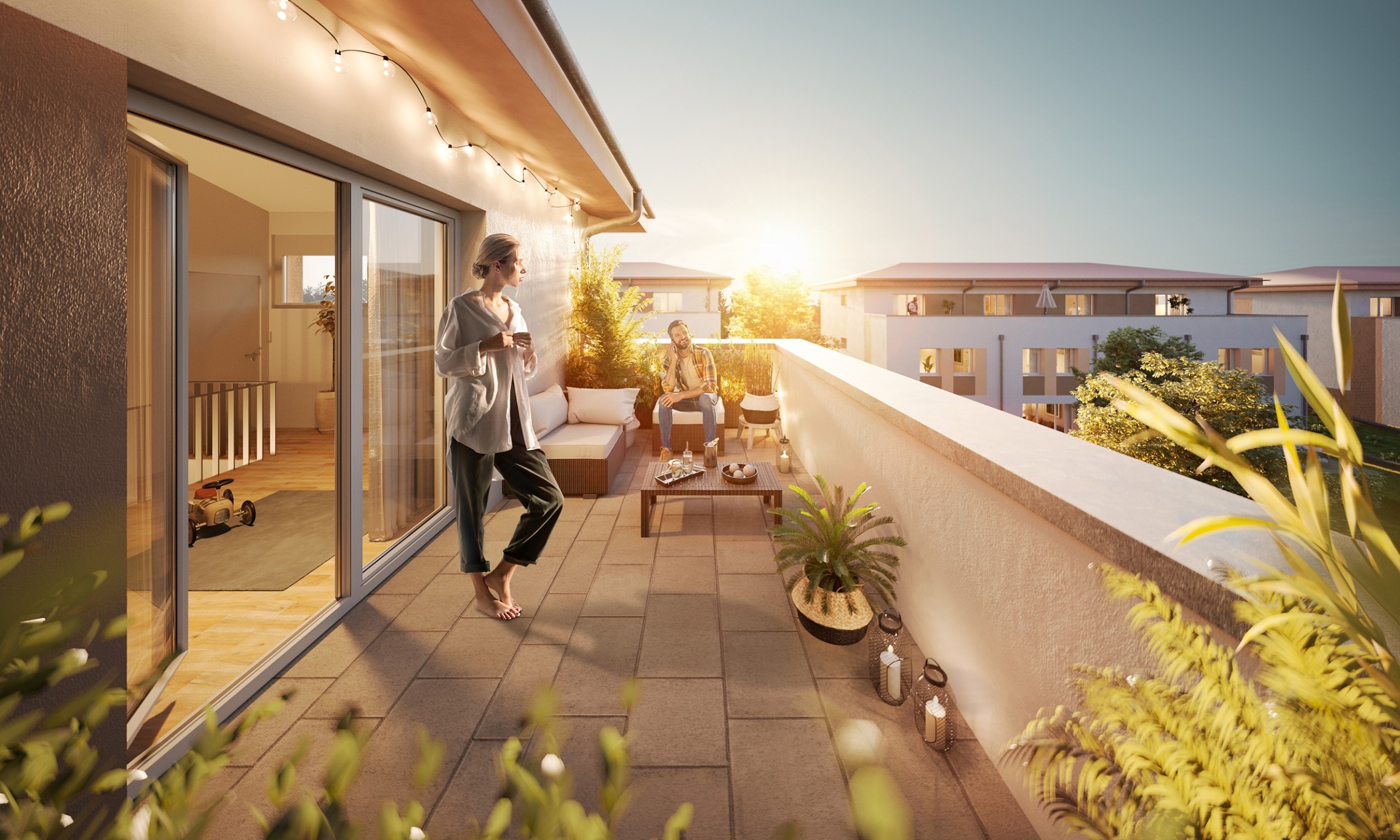 Dachterrasse