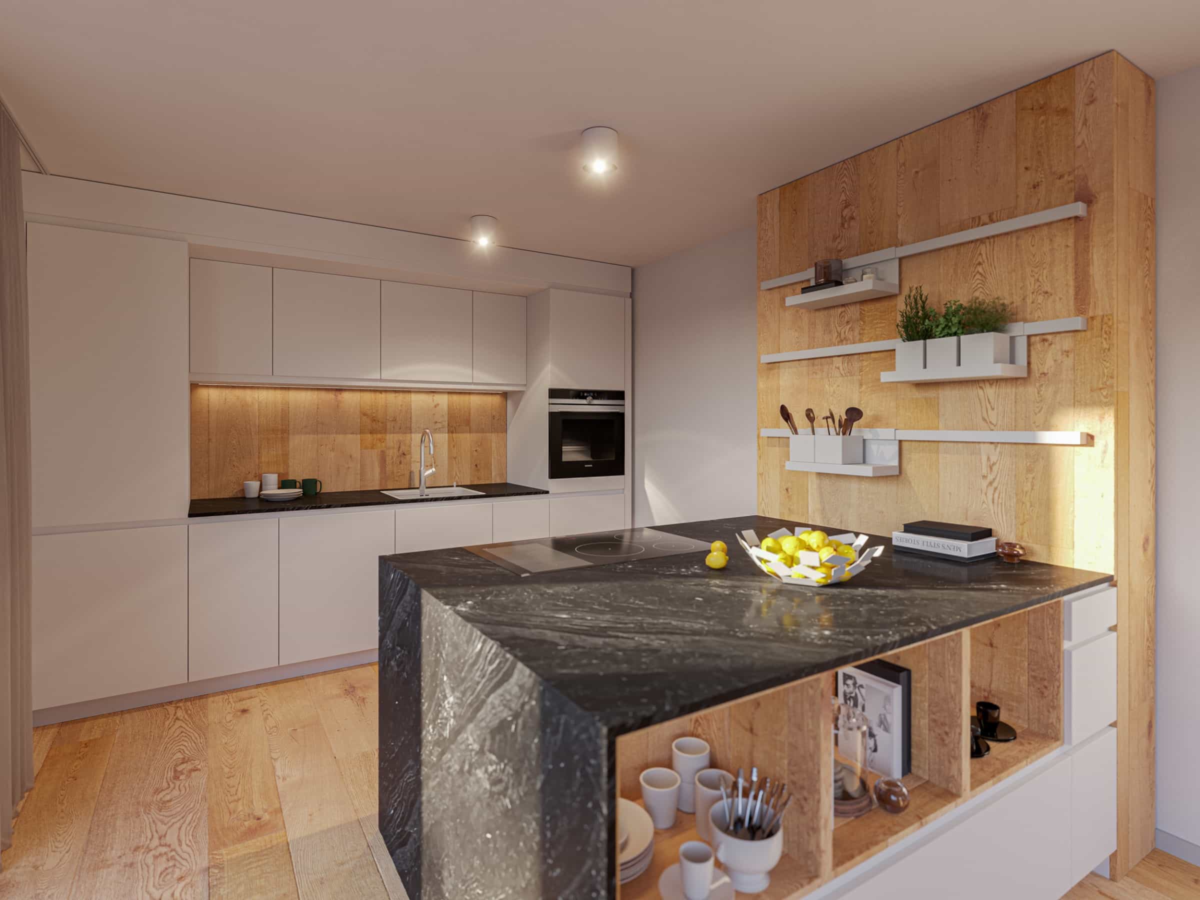 Gemütliche Familienwohnung mit Designbad