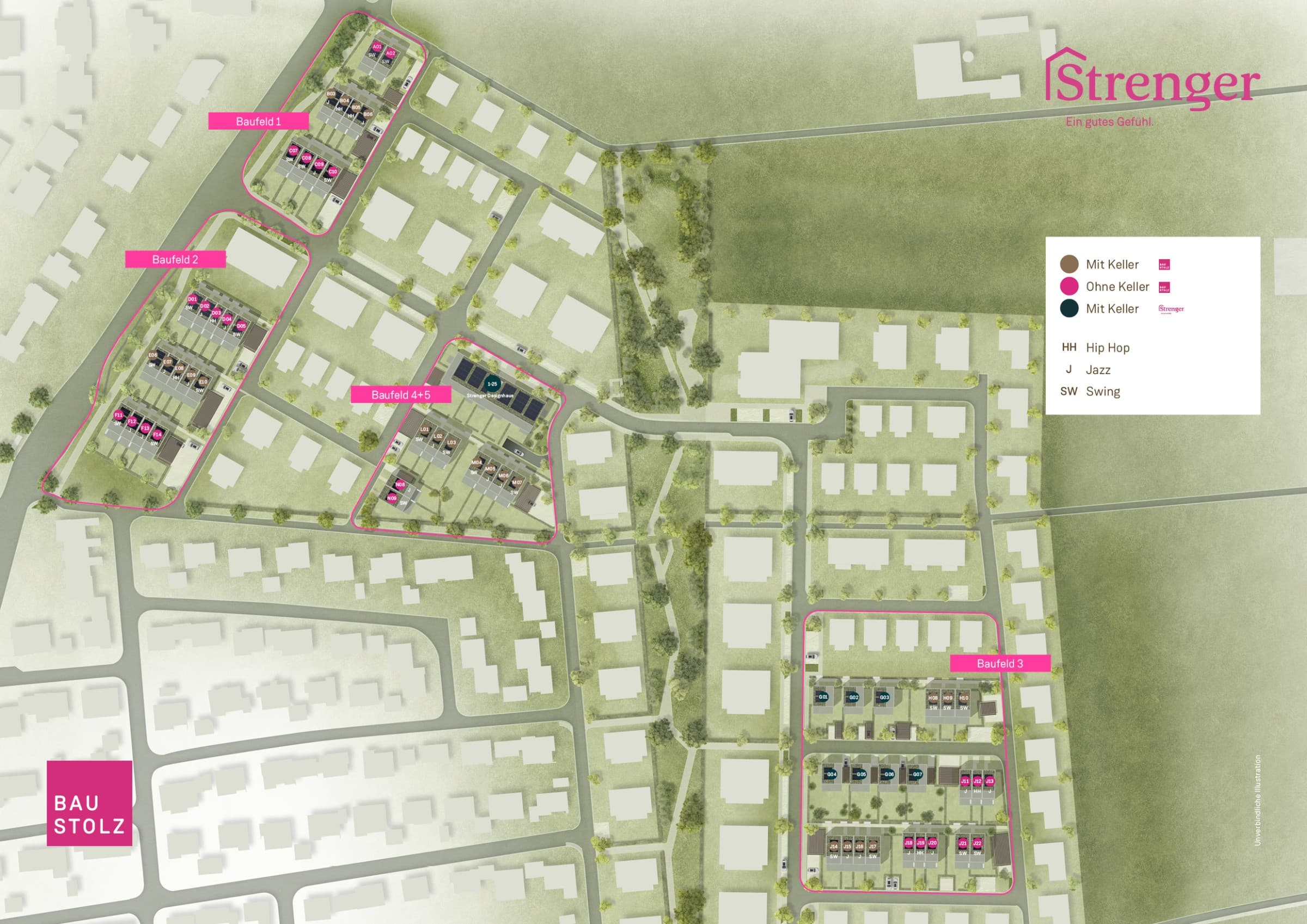 Entdecken Sie unser Quartier Golden Heights.