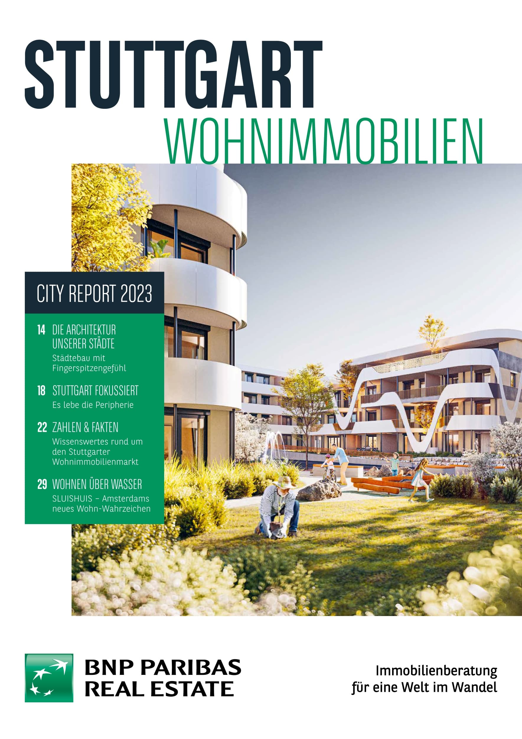 Cover BNP CityReport Stuttgart