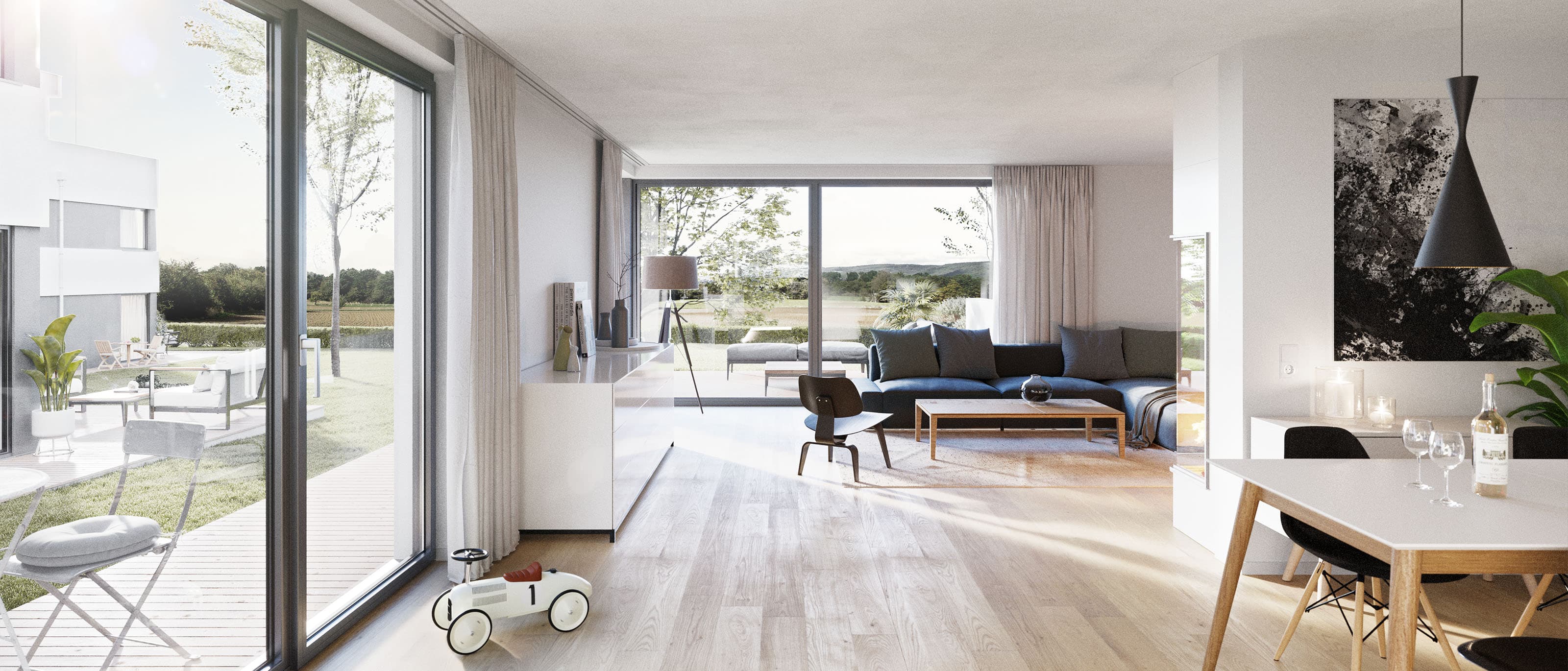 Innenarchitektur Stage Bild