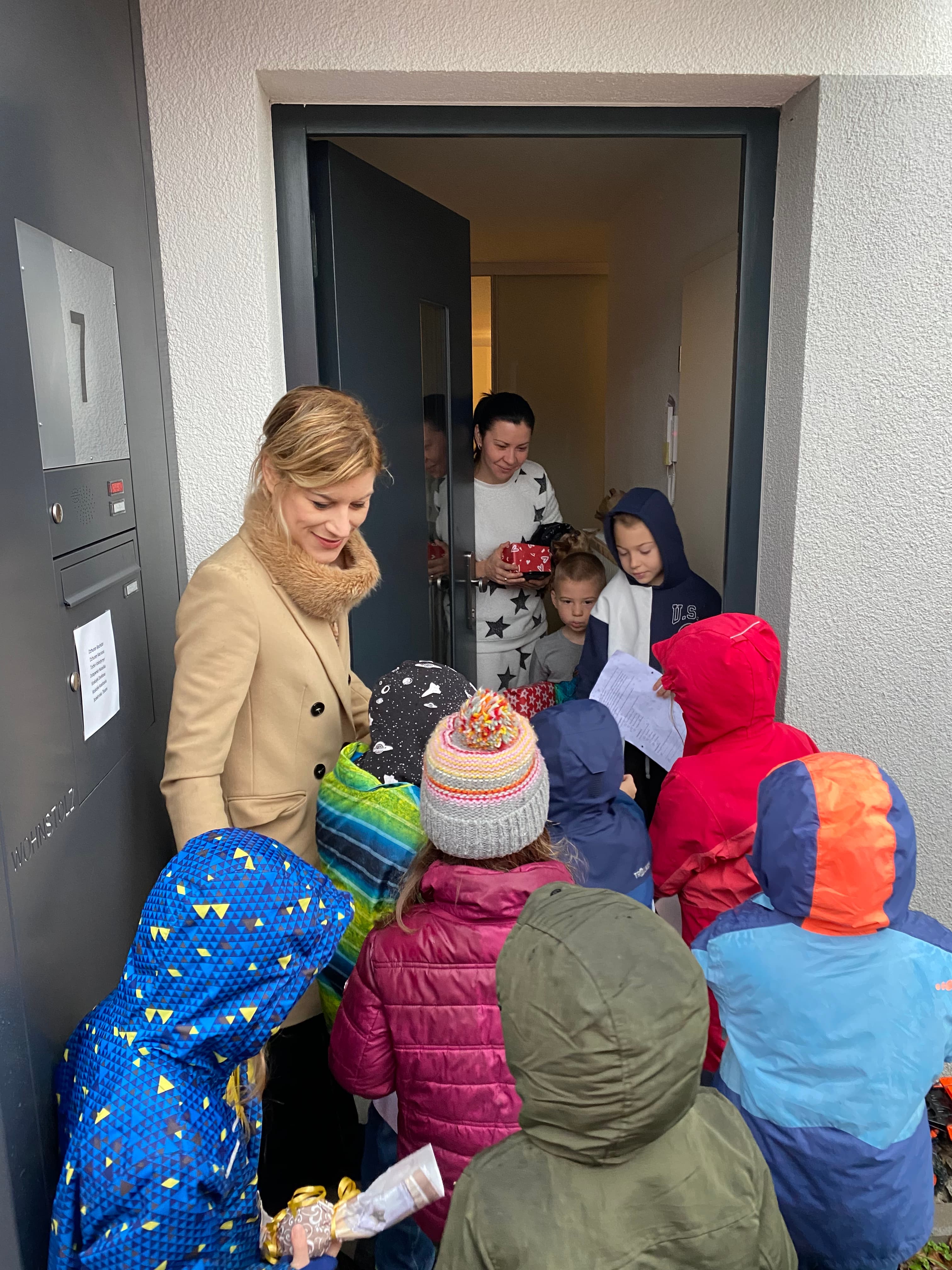 Weihnachtsgeschenke ukrainische Geflüchtetenkinder