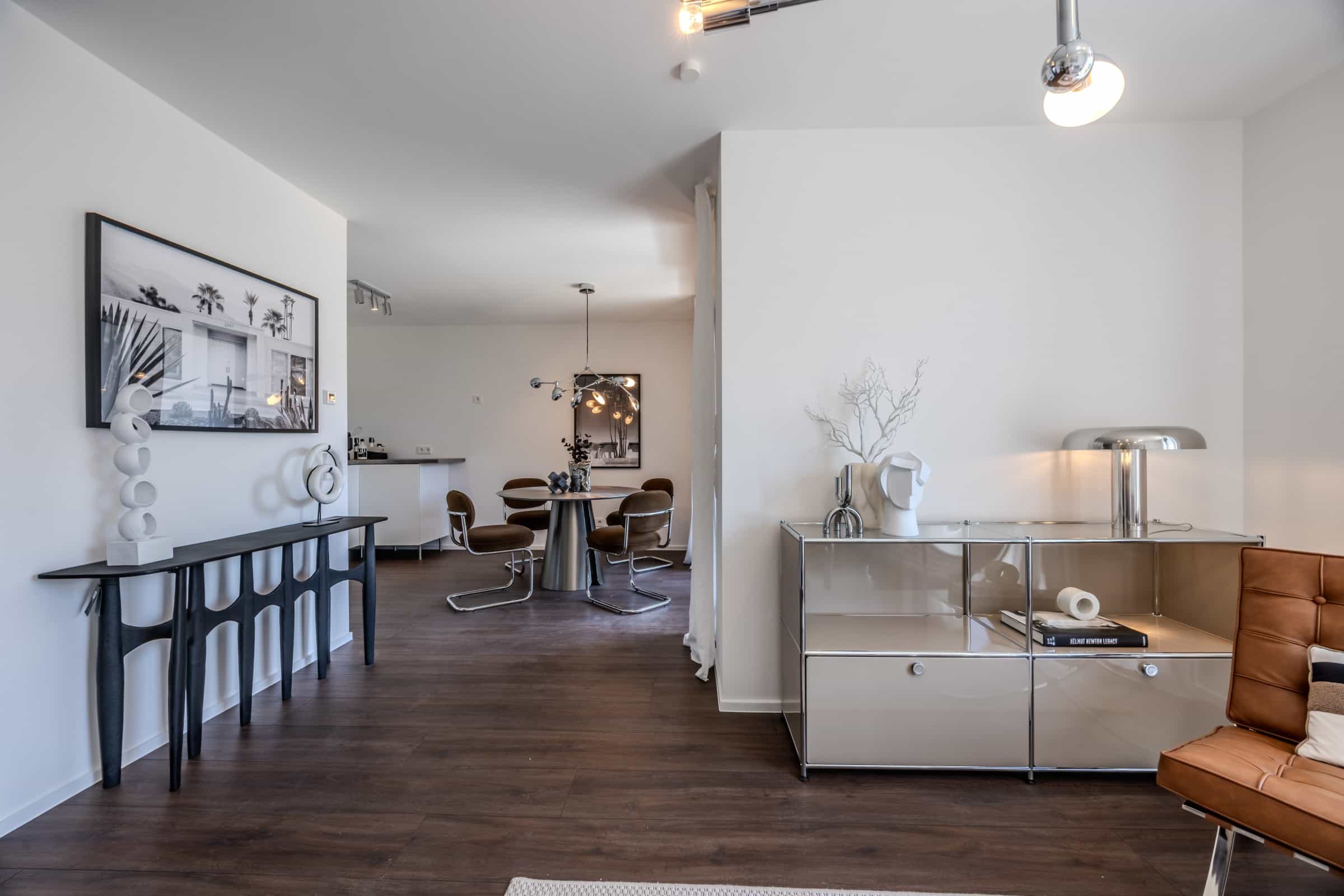 Designwohnung mit begehbarer Ankleide