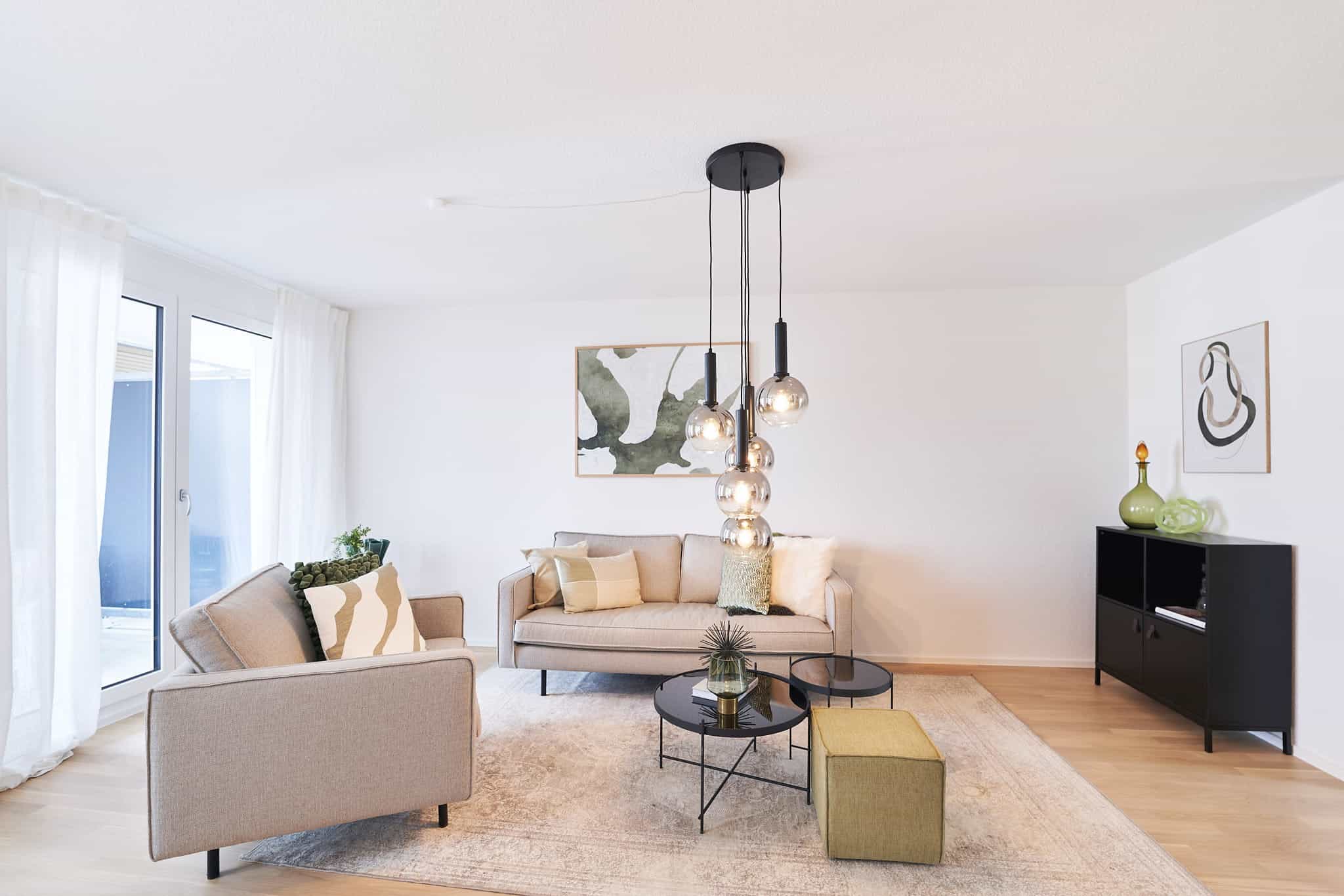Hochwertige 2-Zimmer-Wohnung mit Südwestbalkon.