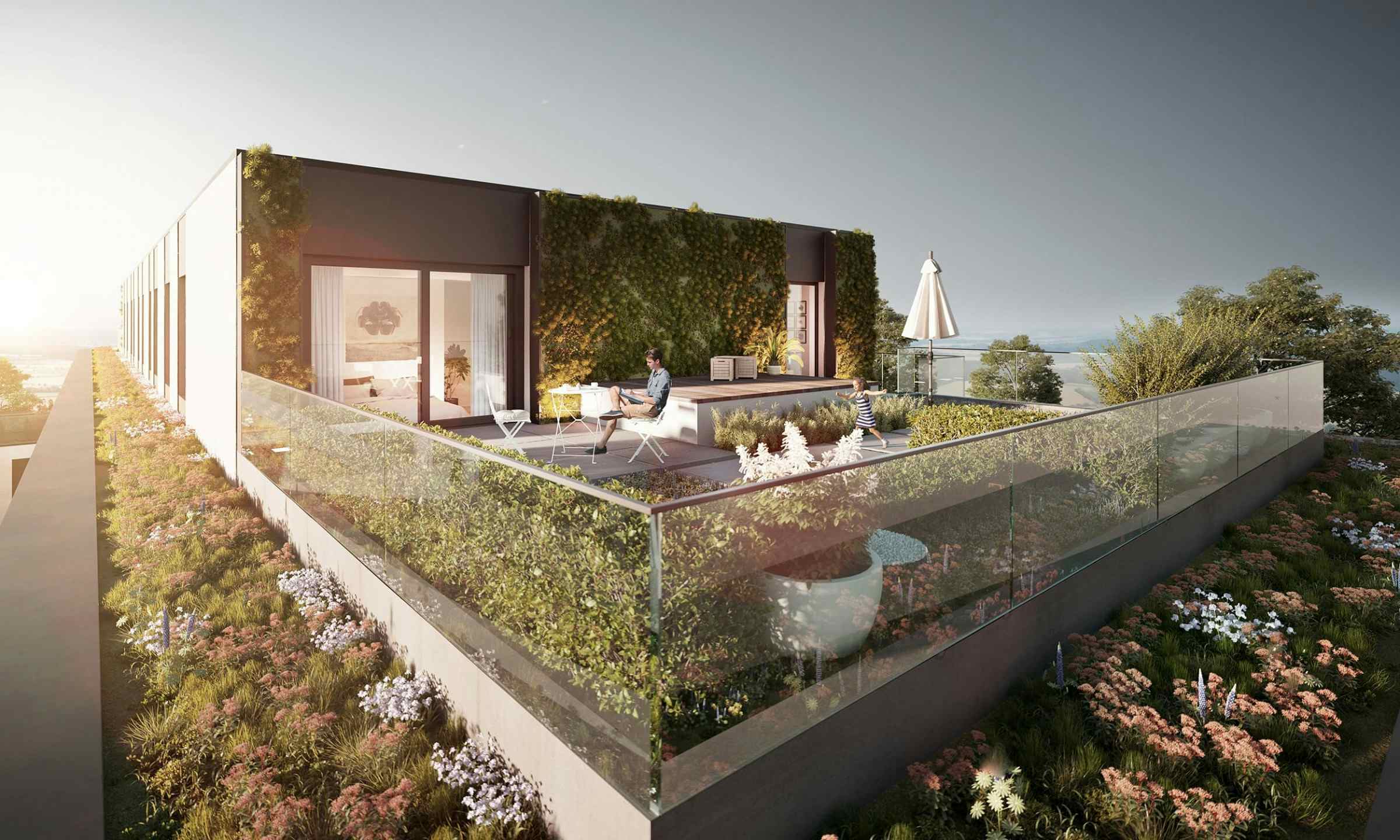 Einzigartiges Penthouse mit eigenem Dachgarten für traumhafte Stunden unter dem Himmel!